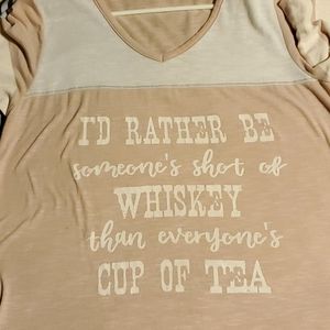 Graphic Tee super stretchy short sleeve